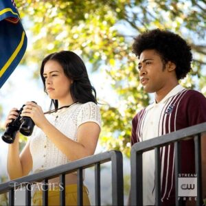 Quincy Fouse Instagram - We look good or whatever but I WAS SUPPOSED TO HAVE THE BINOCULARS IN THIS SCENE AND @kaylee.bryant BULLIED THEM FROM ME!