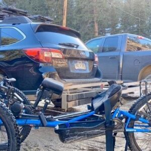 Quinn Brett Instagram - 22 wheels   4 working limbs = 2 happy hearted gals. 
.
.
.
Grateful for my friend @snowgirl027 and our like-minded desire for spirited adventure, independence AND team work. #friendship. #math #impossibleisnothing #handcycle 
.
.
.
.
.
.
.
 .
#climbing #rockclimbing #enduranceathlete #skiing #mountains #mountainbiking #trailrunning #running #roadbiking #crossfit #yoga #paragliding #outdoors #athlete #spinalcordinjury #spinalcordresearch #paralyzed #medicine #walking #peeing #protectpubliclands #nationalparks #wilderness #disability