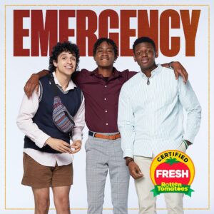 RJ Cyler Instagram - Certified fresh 😮‍💨😁🍅 
 EMERGENCY  now streaming on @primevideo 
 tap tap tap in 💪🏾😈
.
.
...
.
.
.
.
#EMERGENCY #ItsNotWhatItLooksLike #primevideo #now #streaming