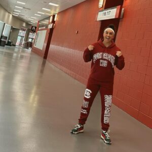 Rachael Ellering Instagram - In Dawn’s city. In Dawn’s colors. 
Let’s go @gamecockwbb!! 

@playasociety don’t miss 🤩