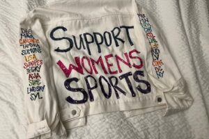 Rachael Ellering Instagram - Thank you all so very much for the kind words and thoughtful messages. My ankle is now a softball but somehow I’m still thriving! 

Had to rep the MVP @aja22wilson 🤩

A closer look at my entrance jacket: These women have been inspiring me since I fell in love with the W when I was 12 years old-So incredibly proud to wear them on my sleeves in front of that crowd 

Last night meant a lot to me in many different ways. I appreciate you being on the journey with me ❤️

SUPPORT WOMENS SPORTS

@wnba @starrcastevents #RicFlairsLastMatch
📸: @beezzzzy