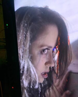 Rachel Alig Instagram - Got my eye on you.  Screen shot from one of the coolest film projects I finished last year.  My entire body got covered in goo. This is the moment where I thought, “Oh shit. I think I’m about to get covered in goo.” Here goes nothing!