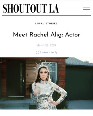 Rachel Alig Instagram - A huge thanks to @shoutoutlaofficial for interviewing me! You can read the article should you wish 😄. Link in bio and below:

https://shoutoutla.com/meet-rachel-alig-actor/

Photo credit to @baconandeggsmedia @kiazomorrodi