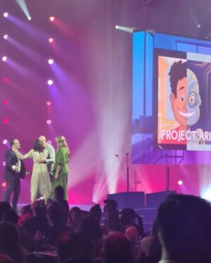 Rachel Corbett Instagram - What a treat to take out both original #podcast categories at last nights ACRAs and to celebrate the win with some of my amazing team. 
Shout out to all the incredible producers and hosts that work on our @novapodcastsofficial shows every day. 
This is truly a team win 🏆 
#podcastawards #acras2022