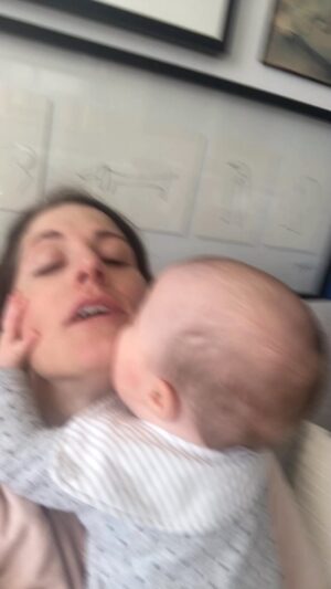 Rachel Corbett Instagram - If anyone needs me…
#mumlife #smbc #parenting