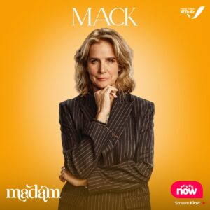 Rachel Griffiths Instagram - Two weeks until Mack and the gang hit New Zealand screens! ⏳💥

Mark your calendars, #madamtvseries premieres July 4th on @threenewzealand 📺 and coming very soon to the rest of the world 🌎 💛

#madam #rachelgriffiths #martinhenderson #sweethearts #feathertonbae