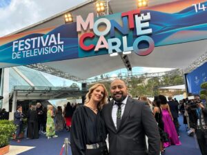 Rachel Griffiths Instagram - So our little Kiwi show Madam is in Monaco nominated for best series at the Monte-Carlo TV festival . Insane to be here with Producer @nuafinau -  feeling the good kind of crazy vibe of @festivaltvmonte_carlo . @fifthseason @xyzfilms @nzfilm @threenewzealand @harrymcnaughty @shoshmcc  world premier Saturday night !