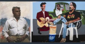 Rachel Griffiths Instagram - Thank you everyone who watched #findingthearchibald and engaging with our artists and distinguished Australians . I'm sorry so many watched from lockdown.  Thank you @abdul_abdullah #vincentnamatjira @wendysharpeart @benquilty @tonyalbert #guywarren @_kate.beynon.fanpage_  @natashabieniek @nickstathart @vincent_fantauzzo wendy whitely Penelope Seidler  @brettwhiteleystudio @agnsw trustees and staff @qagoma @lunaparkmelb @stephtisdellcomedy @chris.mcauliffe.963 @awmemorial @mintpicturesaus  @abctv @soundfirmpost and our extraordinary director Ariel white and  covid second  unit director - Steve whest and our nimble border ninja crew and Natalie Wilson  for  bringing  this programme to screen .  Also Special  thanks to Coby Edgar Larissa Behrendt and Lucille Schnierer for helping us see what we should be .  Now available for portrait binging on iview.