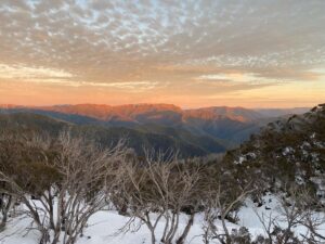 Rachel Griffiths Instagram - View of The Bluff from Mount Buller - Victorian alps. I just can't believe how beautiful this country is.
