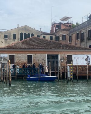 Rachel Griffiths Instagram - Mop up @labiennale satursay . Last full day in Venice finding the collateral events - foundations  and outlier national pavilions .  Feels a lot like stakes day.....only  with the water taxi .