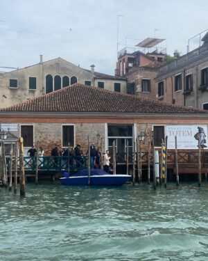 Rachel Griffiths Instagram - Mop up @labiennale satursay . Last full day in Venice finding the collateral events - foundations  and outlier national pavilions .  Feels a lot like stakes day.....only  with the water taxi .