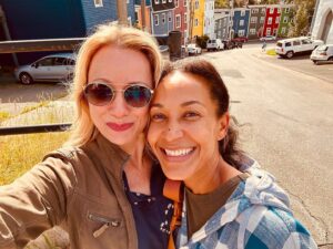 Rachel Luttrell Instagram - Love this woman so much! ❤️Had a beautiful time in beautiful St. John’s visiting her. 

#newfoundland 
#screechedinceremony
#stjohns #friendshipismagic