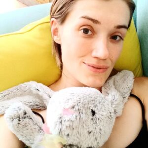 Rachel Osborne Instagram - Hello 👋  takin' a break with BUNNY! 
@opensea
https://opensea.io/collection/bunnyoshka

#bunny #bunnyoshka #nft #crypto #cryptocurrency #bunny #rabbit #pixelart #pixelartist #pixels #pixelarts #animals #cute #helpanimals #nesting #nestingdolls #matryoshka #dogs #helpdogs #dogsofthailand #art #digitalart #digitalpixel #pixelmania #nfts #opensea #polygon #working #bunniesatwork #workinbunny #stopanimalcruelty