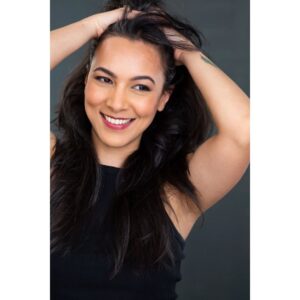 Rachel Viccaji Instagram - Long procrastinated post of BTS from my Headshot session with the radiant wizard ✨ @ashleyrossstudios 📸 and Hair and Makeup genie(ius) @isabelpaganine 💁🏻‍♀️🌺🌺 Verdict is in, my armpits smell fantastic (see last picture for reaction to this news) 😂. @nirmalamaghaniofficial love this song! 🎶