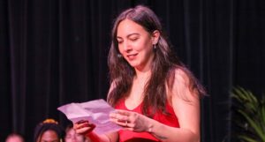Rachel Viccaji Instagram - We did it! What a beautiful 6 months it has been. Thank you to my wonderful teachers at Vancouver Acting School for imparting some of their knowledge to us during this program for Film, TV and Voice Over.  I had the honour of speaking on behalf of my class; a group of individuals who made this experience so much more magical 🌺 Here’s to doing more of what we love ❤️