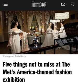 Radha Blank Instagram - And it’s all lead to this….

We Good Thx!
By Radha Blank

OPENS TOMORROW!!!

#wegoodthx!
#metinamerica 
#metcostumeinstitute 
#metropolitanmuseumofart 
 Starting Saturday, May 7, explore "In America: An Anthology of Fashion"— part two of our #MetInAmerica exhibition—and uncover hidden narratives of American fashion.

——————
 
Thank you to all of The Met staff especially Head Curator #AndrewBolton and The Met  Director @max.hollein for their immense support. Shout out to @franklinjleonard for being the plug! ✊🏽⚔️✨

Special shout out to my Producer @peterkimpeterkim who helped me install this baby like a true soldier! Couldn’t do this without you Peter! 😘

Stay tuned for some more BTS footage and convos with my collaborators on@my first foray into the fine arts world!

✊🏽⚔️✨⚔️✊🏽