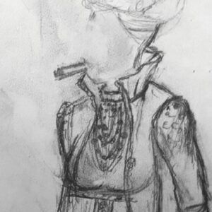 Radha Blank Instagram - I just needed to use this space to celebrate the QUEENS behind this dynamic dress design.

I knew what I wanted but cannot draw to save my life. Denise Trotman, my best friend of over 30 years, lent her amazing talent in sketching our design but added details I could have never imagined. Denise there is no way I could have done this without you. That day we went to pick out the fabrics is proof! We found just what we needed because you are my good luck charm! God blessed me with your friendship but he blessed us all with your gift as an artist! 

And then Jenny. Lord. Where do I begin? Not sure you remember but when you first came to my house to take my measurements I freaked out when I saw your hands. They looked like my mothers hands! She also wore turquoise nail color! I took a picture knowing this meant my mom was in the room and this was meant to be! This powerhouse Jenny has been making clothes, reconstructing and remixing garments for decades and how blessed am I that she was able to complete this look IN JUST THREE WEEKS!!! When I showed up to look at muslin she damn near had a whole dress completed! Grateful @brandicedaniel put me in touch with you and your mastery Jenny. 

The design was evolving…long coat to short coat…layered denim to bustle effect but what never wavered was each of your beautiful Black women’s determination to get the final garment for the Obeah Woman DOWN!  Denise my Trini queen and Jenny my Jamaican queen. Thank you ladies!!
🇹🇹❤️🇯🇲

#blackwomen #madebyblackwomen #obeahwomancomeintotheroom #wegoodthx! #metgala #metinamerica #metcostumeinstitute 

Special out to @kellyaugustine for her keen eye and input and pulling the other elements in! Next post is yours ma!