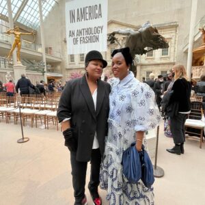 Radha Blank Instagram - WE OUTCHERE! #metinamerica 
#wegoodthx! #radhablank #metmuseum #metcostumeinstitutep #metgala #caroldawta