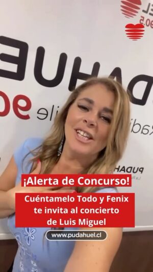 Rafael Araneda Instagram - La teníamos guardadita ❤️ el #CuéntameloTodo con @titigh y @rafaaraneda te invitan a disfrutar del concierto de @luismiguel en el Estadio Nacional 🏟️ 
Con nuestros amigos de @fenixchile seleccionaremos a 5 personas 🥹🤭 solo debes responder lo siguiente:

1. ¿Qué canción de Luismi te representa?
2. ¿Por qué te consideras una fan n•1? ❤️🇲🇽
3. A comentar y participar!!

*Concurso se cierra el miércoles 28 a las 15:00 en vivo y en directo

#LaRadioDeChile