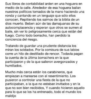 Rafael Cavada Instagram - "Ebrios de ira"; imágenes que quedaron en mi cabeza después de una noche de reporteo