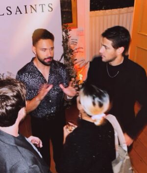 Rafael Silva Instagram - Thank you @allsaints for such a wonderful evening and congratulations on the stunning new collection.
Styled by the one and only @chaiseyboy
