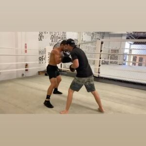 Rafael dos Anjos Instagram - End of an era. Thank you coach @parilloboxing @pmtenore @rvcasport I’ll miss that place 🙇🏻‍♂️
