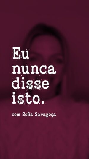 Rafaela Covas Instagram - Eu nunca disse isto.

de @rafaelacovas 
com @sofiasaragoca 

•

Eu nunca disse isto é uma criação de @rafaelacovas com excertos de sua autoria escolhidos e interpretados por diferentes atrizes. #eununcadisseisto

•

Produção: @poweredbybuzico 
Edição: @musemotion 
Agradecimentos: @joaopedrof, @duartenunovasconcellos, @afonso_cruz 

•
•
•

#original #representação #interpretação #interpretaçãodetexto #atriz #actriz #actress #portugueseactress #acting #actingislife #actress🎬 #performance #performingarts #atrizes #actrizes #actresses