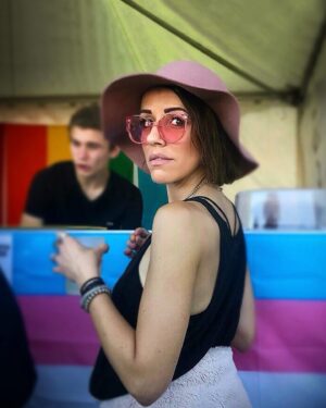 Rafaela Covas Instagram - Pride Month. Typically June. Dedicated to the celebration of LGBTQ  pride.

Inspired by the Stonewall riots, a series of gay liberation protests that took place over several days beginning on June 28, 1969. The riots began after a police raid happened at a gay bar located within Lower Manhattan in New York City.

1969! Sometimes I feel humanity has come a long way on this subject, sometimes not. It's been a long time... and, again and again, I remember that change must come from the inside. 

If you don't accept me, maybe there is a part of me that doesn't accept myself yet. 

Again and again, I decide for EVOLUTION instead of REVOLUTION.

I'm committed, more and more, to expand the acceptation of all the parts of me and all the roles I assume in this society. I believe it’s the best I can do to contribute. To march, to dance and to accept myself more and more…!

To all the brothers and sisters and others out there, I wish one day I’m able to celebrate myself as I celebrate all of us. If only we could do that, we would finally realise we need no labels. We are all just human beings made of love.

•
•
•

#pride #lgbt #lgbtq #pridemonth #lgbtpride  #pride2024 #pridemexico #pridecdmx #pride🌈
