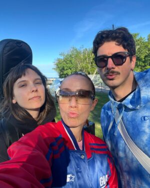 Raffaela "RALPH" Weyman Instagram - @ingobeach Pride was sooooo beautiful, what a dream to be next to the ocean with my friends @revemtl @lemongivesyoulife @riaisawake singing ‘Stacy’s Mom’, eating lobster rolls and feeling like I’m in a (gay) selkie folklore story 💘🦭🦞🥲