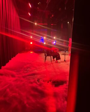 Raffaela "RALPH" Weyman Instagram - Shot a live off the floor version of ‘How Do You Measure Love’ yesterday at my old high school, it looks incredible and so does my 36” wig. I can’t wait for you to see it sOOoooooOn!!