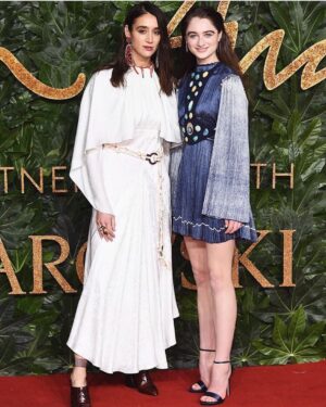 Raffey Cassidy Instagram - Thanks to @portraitdelamode 💙