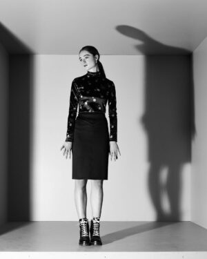 Raffey Cassidy Instagram - TIFF Vanity Fair portrait