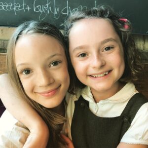Raffiella Chapman Instagram - So amazing to catch up with the lovely @pixie.davies after soo long! ❤️❤️❤️ #staypeculiar #friendsforever #clairedensmore #bronwynbruntley
