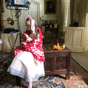 Raffiella Chapman Instagram - Had a great time shooting Belittled written and directed by @clairetailyour produced by #anuanderson . I got to act with the amazing @kiransoniasawar !! Thanks to all the crew for looking after me, my dress and my curls!! @directors_uk @arrichannel