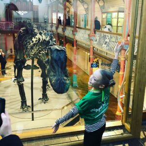Raffiella Chapman Instagram - A great few days on the Jurassic Coast promoting #GoJurassicRangers who I write a column for. #girlsandscience #dippyontour  #keatesquarry #dinosaurfootprints #fossilhunting #lymeregisbeach #lymeregismuseum @jurassic_coast