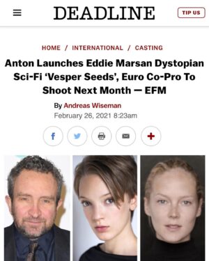 Raffiella Chapman Instagram - So excited to be working with this wonderful team on this incredible project! @eddiemmarsan @rosy.mcewen #kristinabuožytė #brunosamper #natrixnatrix #alexisperrin #daivajovaisiene #vesperseeds 🎉🎉