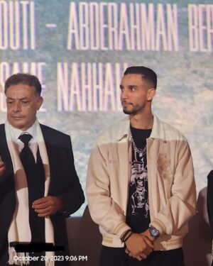 Rafik Boubker Instagram - مباشرة من العرض قبل الاول للفيلم #نايضة Avant première du trés attendu film #nayda de said naciri avec @rafikboubkeroff1 @ilhamouaziz_officiel @mouhcine.nachet @abdelkabirhouzirane @naella__off @belemjahad_l_acteur @saidbentika