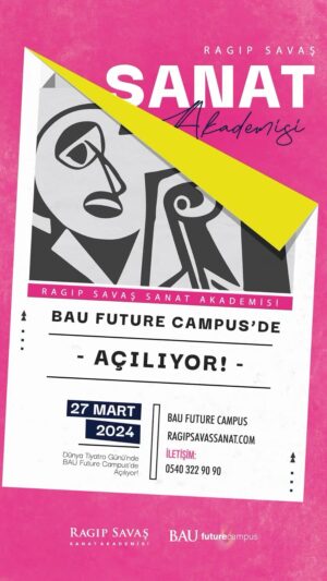 Ragıp Savaş Instagram - Heyacanımız büyük 🎉 27 Mart Dünya Tiyatro Günün de Bahçeşehir Üniversitesi Kemerburgaz Future Campus içerisin de Ragıp Savaş Sanat Akademisinin ikinci şubesini açıyoruz. BAU öğrencileriyle  tiyatro salonunda yapacağımız söyleşinin ardından, akademimiz de eğitimlerine başlayacak… @baufuture @enveryucel @ragipsavassanat @fadimess @berrininatlari #lcm #vaganovaeducationsistem #tiyatro #bale #dans#müzik