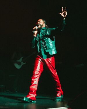 Raheem DeVaughn Instagram - For last fews days I been appearing on podcast , taking meetings in LA and recording. But I wanted to thank
 @ledisi her team & management for having me be part THE GOOD LIFE TOUR. 

Its been a amazing 6 week 18 city tour run. Shout out to the 40,000  people that came out !  Shout out to Gilead Sciences for allowing me to be a vessel and partner in health equity , my band /staff for allowing team work to make the dream work , team DMG  and  @tone.walters ToneSetters LLC . 

The top  #15 UAC record in the country is “Lets Fall In Love”  this week. 

Click on the bio link 🔗 
#BuyTheArtFromTheArtist 

Photo By : @work4urslf 📸