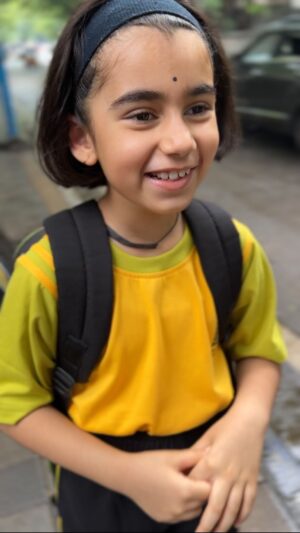 Rahul Deshpande Instagram - And the little one grows up.. I was never so excited for my first day of the school :-) #firstdayofschool #kidsgrowuptoofast