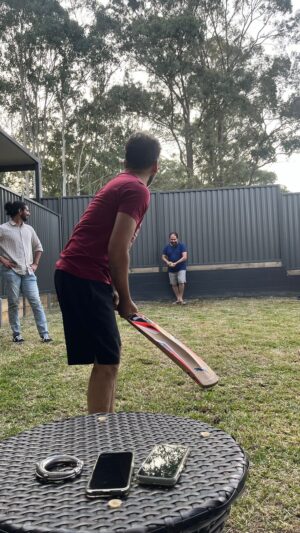 Rahul Deshpande Instagram - Enjoying “ek tappa out” after school :-) super fun. My body started to sing a different song the day after ;-) #australiadiaries #cricketfever #sydney