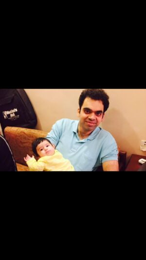 Rahul Deshpande Instagram - It’s the most fulfilling role I have ever had .Thanks for making me a father baby.. …#fathersday