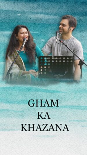 Rahul Deshpande Instagram - “Gham Ka Khajana” is a poignant melody that delves into the depths of sorrow, yet celebrates the resilience of the human spirit. Through its soulful lyrics and vibrant beats, the song captures the essence of life’s rollercoaster of emotions. Originally sung by the great Jagjit Ji and Bharat Ratna Lata ji. Tried our best. 
Me and @priyanka.barve⁠ have tried our honest best :-)
Credits 
Mix And mastered by Tushar Pandit at Dawn Studios.
Tabla - Aditya Athalye
Octopad - Rohan Vanage
Keyboard- Anay Gadgil
Flute -  Ninad Mulaonkar
Guitar - Manish Kulkarni
Sound - Mahesh Gaikwad , Prashant Kamble
Agency -  Number Impact Agency
Managed By - Prateek Rajkumar