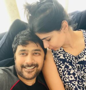 Rahul Ravindran Instagram - Read this line somewhere that ‘Home isn’t a place… it’s a person.’ I married my home 10 years back♥️