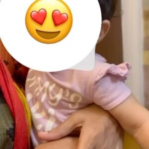 Rahul Ravindran Instagram - She can’t walk yet, she can’t talk yet… but she’s already proving she’s her amma’s daughter ❤️❤️❤️❤️