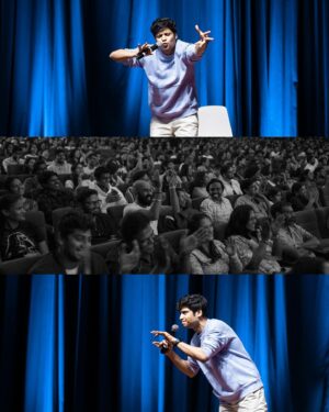 Rahul Subramanian Instagram - My biggest single show ever - 2000 seater. Thank you Hyderabad ❤️

📸 @varshithaa.govardan