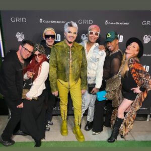 Raja Gemini Instagram - Had an absolute blast being with friends celebrating the grand opening of @thewildweho thanks @adamlambert for getting the tribe together! Love you ❤️