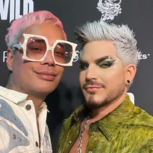 Raja Gemini Instagram - Had an absolute blast being with friends celebrating the grand opening of @thewildweho thanks @adamlambert for getting the tribe together! Love you ❤️