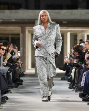 Raja Gemini Instagram - Merci @louisgabrielnouchi (the sweetest visionary) for inviting me to walk my first Paris fashion week. Quite monumental for me and an honor to be part of a celebration of style and inclusivity . Much love to the LGN team for everything. ❤️❤️❤️🇫🇷🥂BEL AMI.
