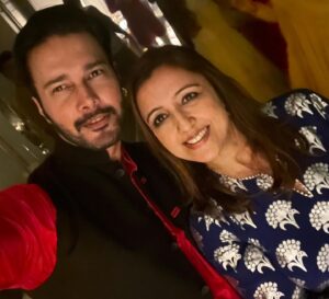 Rajneesh Duggal Instagram - Happy karwachauth baby ..❤️❤️
#fastingforlove

@pallaveeduggall @hello_weirdough #rd #couplegoals